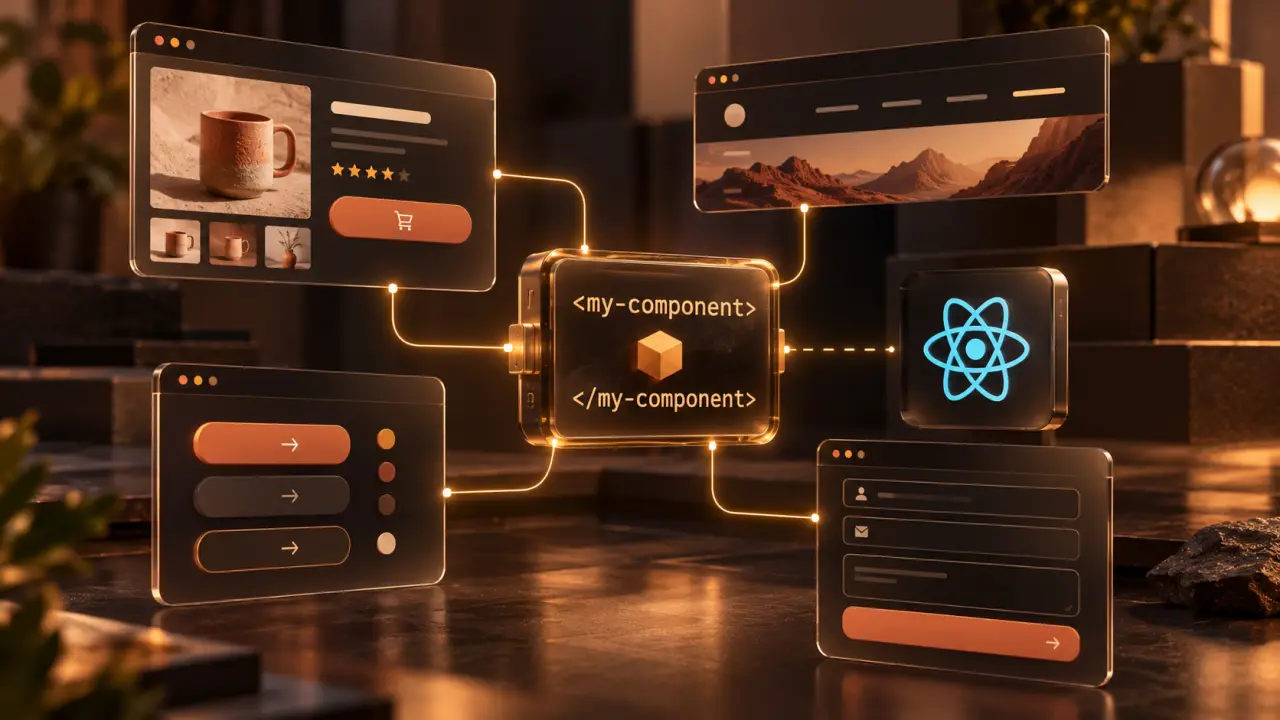 Webcomponent : une balise réutilisable, pas un remplaçant de React