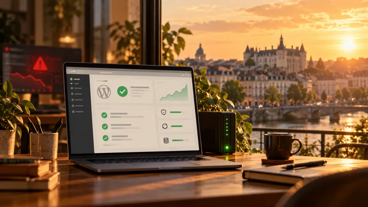 Maintenance WordPress à Nantes : prévenir la panne avant de payer l’urgence